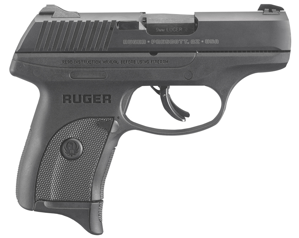 ruger lc9s pro double action 9mm 3.1"7+1 intergal grip black