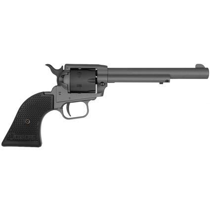 heritage, rough rider, single action, 22 lr, 6.5 barrel, tungsten cerakote, black polymer grip, 6 rounds