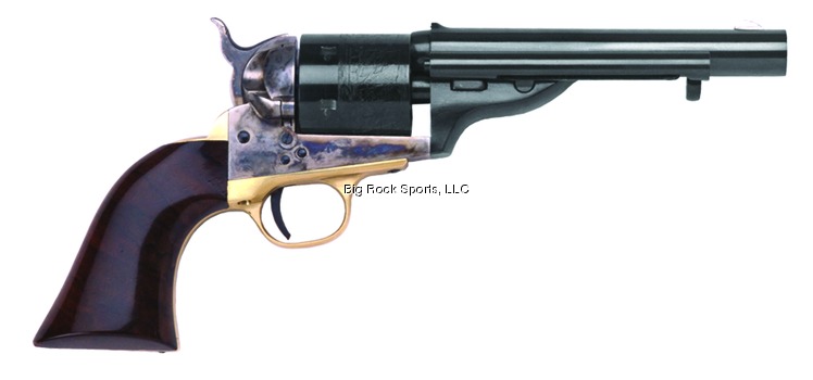 cimarron 1872 open top navy revolver 44 special 5.5" barrel 6 rounds walnut grips blued