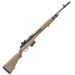 springfield m1a standard, semi-automatic, 308 win, 22" barrel, blue finish, flat dark earth composite stock, adjustable sights, 10rd, california...