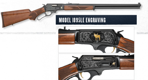 Marlin 1895 High Grade Classic Limited Edition .45-70 24 Inch Tapered Octagon Barrel Full Length Tube Magazine Marbles Sights
