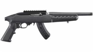 ruger, 22 charger takedown, pistol, semi-automatic, 22lr, 10" barrel, threaded barrel, alloy steel, matte finish, black, polymer pistol grip, black...