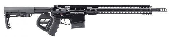 patriot ordnance factory revolution *ca compliant 308 win,7.62x51mm nato 16.50" 10+1 black hard coat anodized rec black polymer 6 position mft bms...