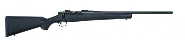 mossberg 27843 patriot bolt action rifle 22-250 rem win 22" synthetic fluted dbm