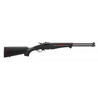 savage model 42 takedown over under break action combo rifle/shotgun .22 wmr/.410 bore 20" barrels 2 rounds synthetic stock black finish 22435