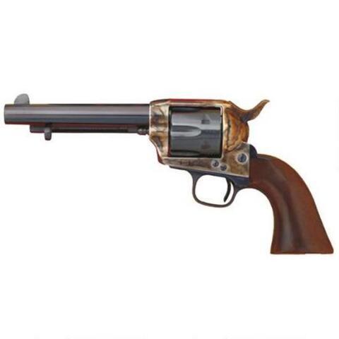 cimarron us artillery revolver .45 lc 5.5" barrel 6 rounds steel color case hardened blue