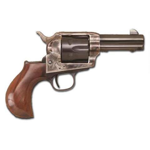 cimarron thunderer single action revolver .357 magnum 3.5" barrel 6 rounds walnut grip blue finish ca340