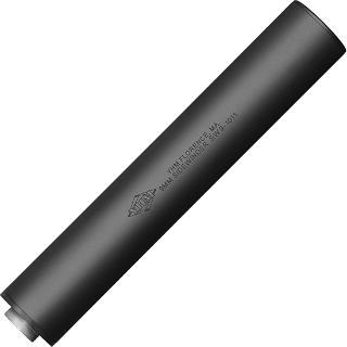yankee hill machine co sidewinder, pistol suppressor, 9mm, 7.8", weighs 10.0 ounces, aluminum and stainless steel, matte black, 1/2x28 yhm-3240-28