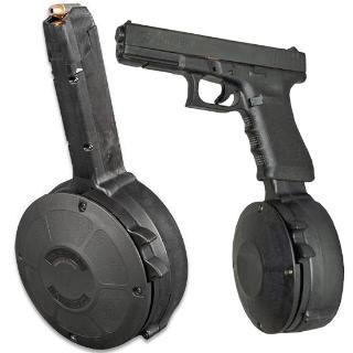 RWB, Glock 9MM, 50 Round Drum