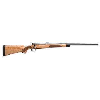 winchester 535218220 model 70 super grade bolt action rifle maple stk 308 22 bbl 5rnd cap mag