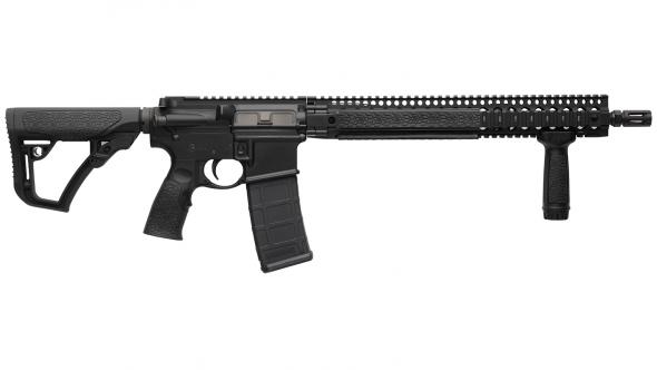 daniel defense, ddm4 v9, ar-15, 5.56 nato, 16" barrel, 15" rail, black furniture, 32 rounds