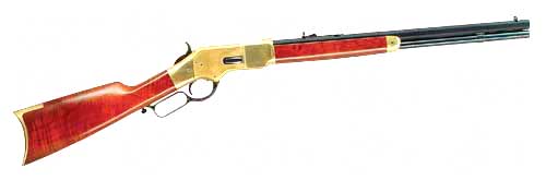 cimarron 1866 yellow boy lever 45lc 20" brass wood octagon ca234