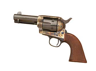 cimarron new sheriff revolver 357 mag 3.5" steel blue wood 6rd