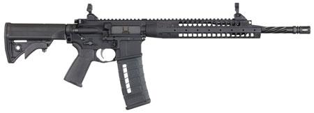 lwrc six8a5rck16 six8 a5 semi-automatic 6.8mm rem spc ii 16.1" 30+1 adjustable black stk black