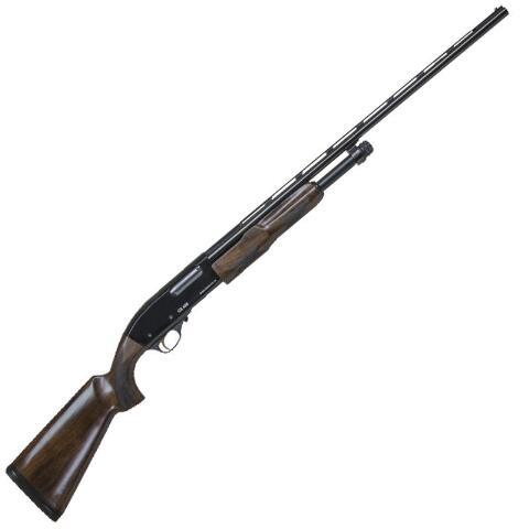 cz, 628 field, pump action, 28 gauge, 2.75" chamber, 28" vent rib barrel, blued finish, walnut stock, 3 choke tubes, bead front sight, 4 rounds