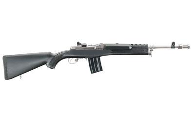 ruger, mini thirty, semi-automatic rifle, 7.62x39, 16.1" barrel, 1:10 right hand twist, matte stainless steel finish, black synthetic stock, 2...