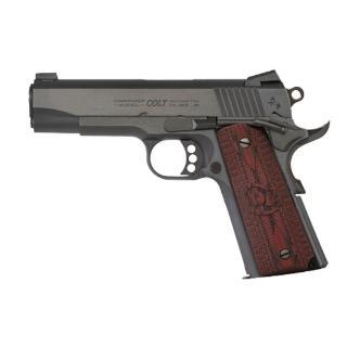 *very hard to get *colt 1911 combat commander 45 acp 4.25" 8+1 black cherry g10 grip blued carbon steel