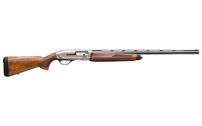 browning, maxus ii ultimate, sporting shotgun, semi-automatic, 12 gauge 3", 28" barrel, nickel plated finish, turkish walnut stock, fiber optic sight...