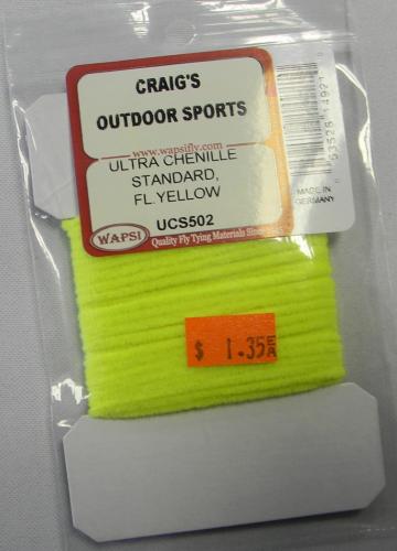 fl chartreuse UCS509 Ultra chenille standard
