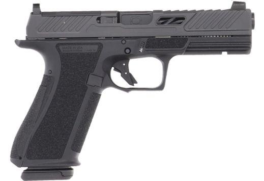 shadow systems, dr920 elite, striker fired, 9mm, 4.5" barrel, black, night sights, 17 rounds
