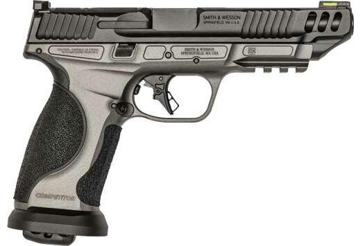 s&w m&p 9 m2.0 pc competitor 5" 4-17rd mag metal fr bi tone gr
