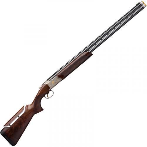 browning citori 725 sporting golden clays 12 gauge o/u break action shotgun 30" ported barrels 3" chambers 2 rounds gloss walnut stock adjustable...