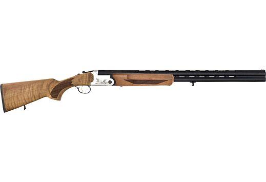 iver johnson arms ij600 over/under 28 gauge 3" 2rd 28" vent rib, black barrel/engraved rec, walnut furniture, 5 chokes included