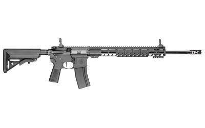 smith & wesson, volunteer xv dmr, optics ready, semi-automatic rifle, ar-15, 6mm arc, 20" barrel, pws muzzle brake, 1:7 5r rifling, matte finish,...