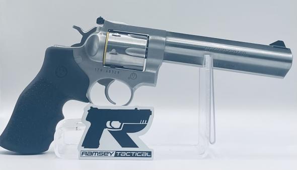 ruger gp100 stainless 357 mag 6" 6-rd revolver