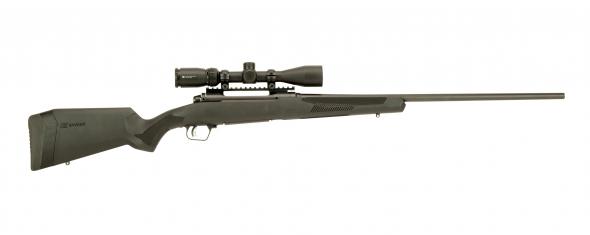 savage 110 apex hunter xp lh bolt 7mm rem mag 22" barrel, 4+1 round, synthetic black stock