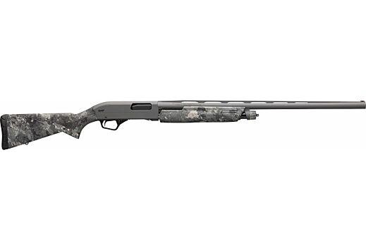 winchester, sxp hybrid hunter, pump action shotgun, 12 gauge, 28" barrel, 3" chamber, true timber midnight, right, 4 round