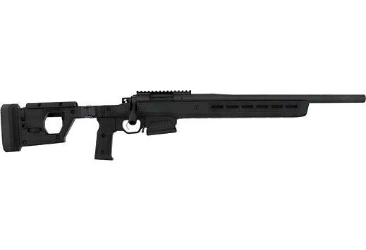 surgeon, scalpel 591r, bolt action, 308 winchester, black finish, 20 barrel, right hand, 5 round capacity, synthetic stock