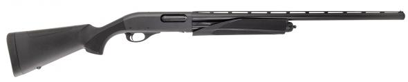 remington, 870 fieldmaster, deer, pump action, 12 gauge, 3" chamber, 20" barrel, fully rifled, glass bead finish, black, synthetic stock, rifle...