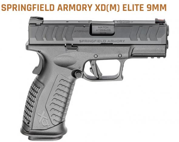 springfield armory xdm elite 9mm blk 3.8" gear up - 6 mags