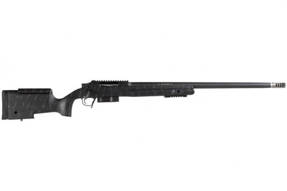 christensen arms, ba tactical, bolt action, 6mm creedmoor, 24" barrel, black gray webbing, right hand, black nitride metal finish, fixed long range...