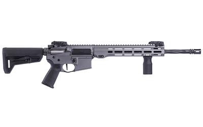 maxim defense industries, md15l, semi-automatic rifle, 556 nato/223 remington, 16" barrel, mlok handguard, b5 stock, anodized finish, gray, 1...