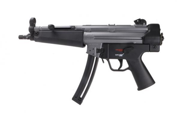heckler & koch, mp5, 22 lr, 8.5" barrel, gray, 25 round