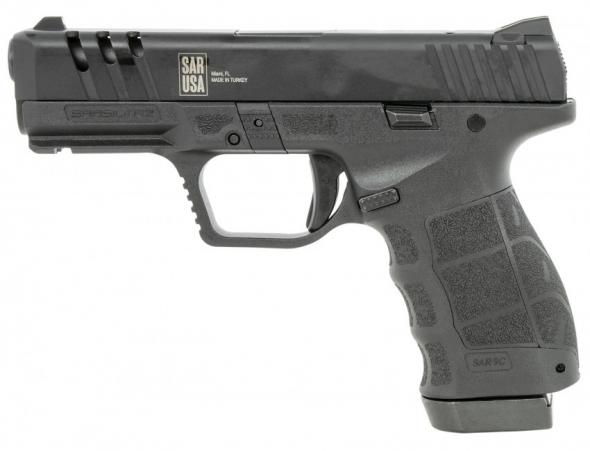 sar usa sar 9x 4" 9mm 15+1rd sar9cxbl