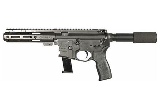 bersa, ar9, large format pistol, 9mm, 4" barrel, black, right, 33 round