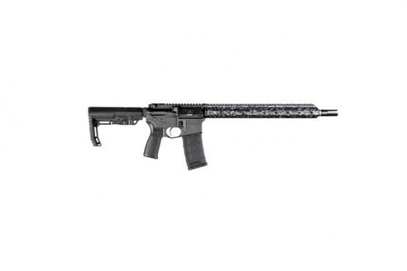 christensen arms, ca5five6 fft, semi-auto, 5.56 nato, 16" barrel, black, 15" fft m-lok handguard, 30 rounds