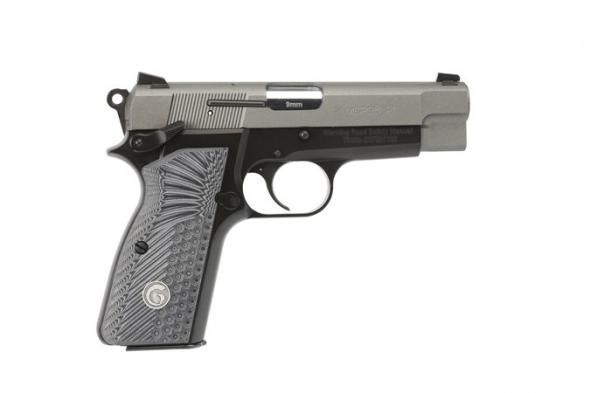 eaa, mc p35 pi, single action, 9mm, 3.88" barrel, tungsten cerakote, grey g10 grips, 15 rounds