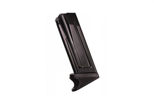 hk, magazine, 9mm, 12 rounds, fits p30sk/vp9sk, extended floorplate, blued finish