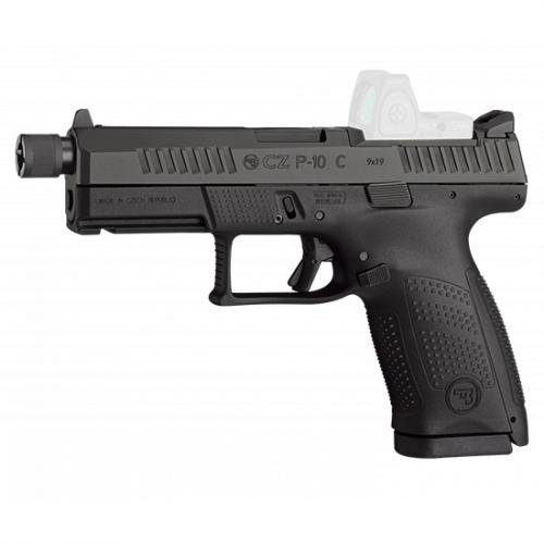 cz p-10c sr or 9mm 4.61" 17rd blk