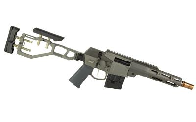 q, mini fix, short barrel rifle, bolt action, 300 blackout, 8" threaded barrel, 10 rounds, folding adjustable stock, product finishes, shade...