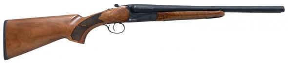 citadel, coach, side by side, 12 gauge, 18.50" barrel, 3" chamber, blued finish, fixed walnut stock, 2 round capacity