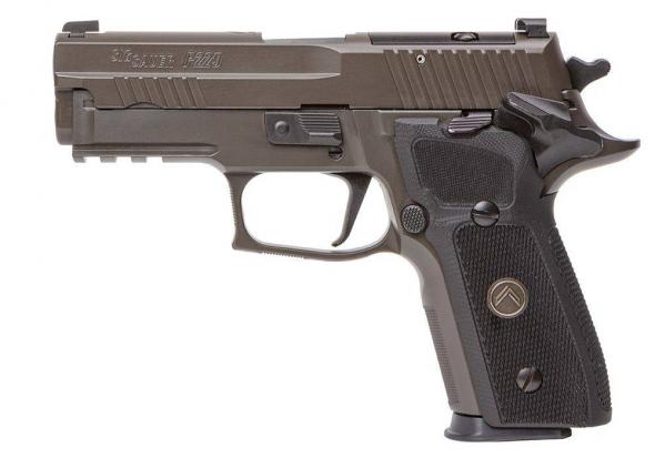sig sauer, p229 compact legion, 9mm, 3.9" barrel, legion gray cerakote, optic ready slide for romeo, black g10 grips, 10 round