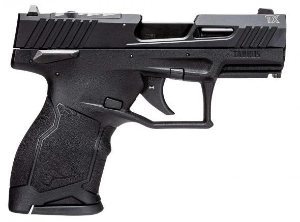 taurus, tx22, 22 lr, 3.5" barrel, matte finish, black, ramp front sight, adjustable rear sight, 10 rounds