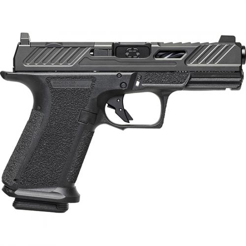 shadow systems, mr920 elite, semi automatic pistol, 4" barrel, 9mm, black, right hand, 15 round capacity, optic ready