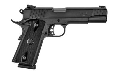 taurus, pt1911, full size, 9mm, 5", steel, matte finish, black, rubber grips, novak sights, manual thumb safety, 9 rounds