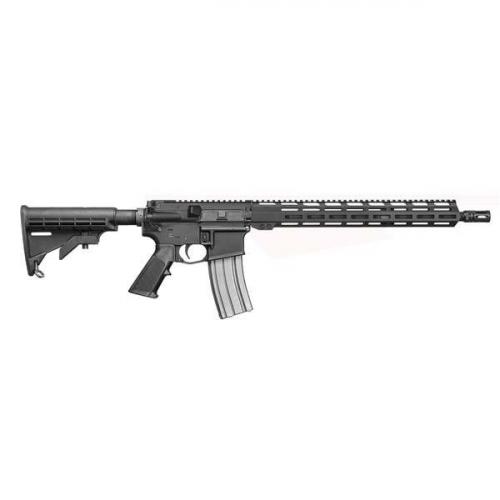 del-ton sierra 316l optics ready 5.56 nato ar-15 semi auto rifle 16" lightweight barrel 30 rounds m-lok free float handguard collapsible stock black